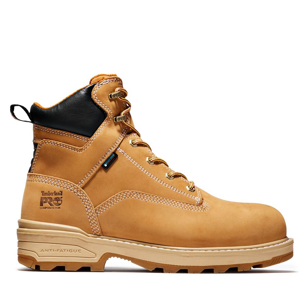 Botas de Trabajo Timberland Hombre Pro® Resistor 6" Comp Toe Marrones - Chile LPN-759628